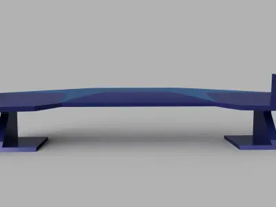 Spoiler Rc Car  Free low-poly 3D model
