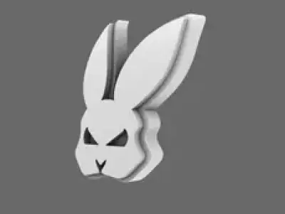 Bunny Boys V10K Shoulder Symbols 3D print model