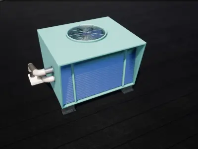 HVAC System Free 3D model