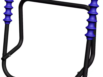 WallRack Folding 3D model