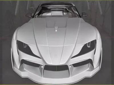 Toyota Supra A90 Veilside Part Only 3D model