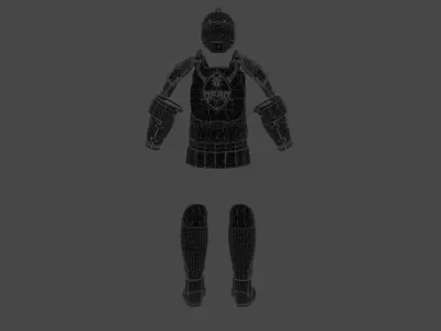 Sci-Fi Armor 3D model