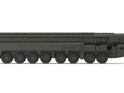 RS-28 Sarmat 3D model