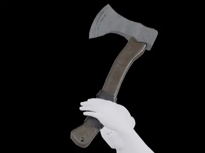 Viking Gear Low-poly 3D model