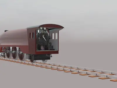 coronation scott 3D model