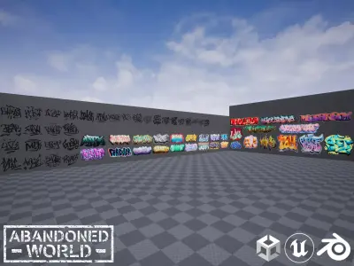 Graffiti Pack Decals III Texture