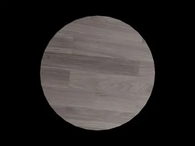 Gray Accent Table Set Low-poly 3D model