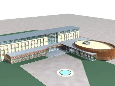 Office Building 3D model 53