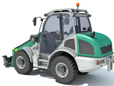 Wheel Loader 3D model