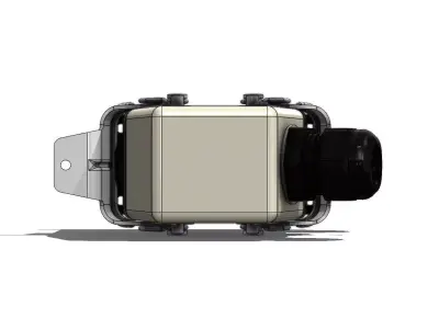 Tomada Industrial Turk TMH 10 Electrical Outlet 3D model