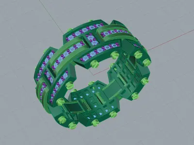 men ring 401006 3D print model