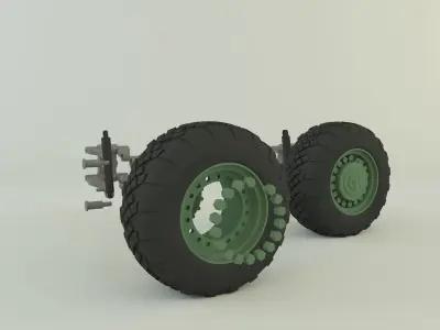 Russian Defense wheel 3D model