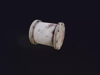Modular Pipes Low-poly 3D model from CGTrader - Low-poly