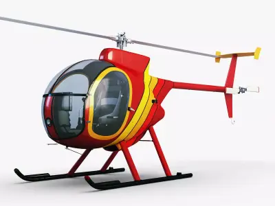 Revolution Mini-500 3D model