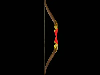 God Weapons Kit Low Poly Low-poly 3D model