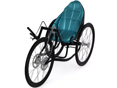 Handcycle 3D model