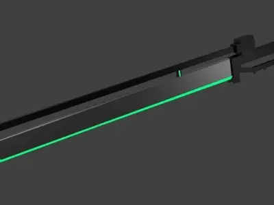 The sword of death Free 3D model