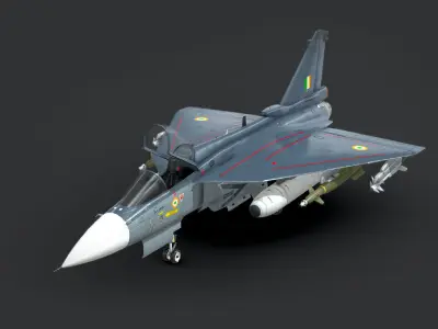 Indian Air Force Collection 01 3D Model Pack