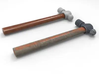 Hammer Lowpoly VR Low-poly 3D model
