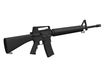 M16 rifle 3D model get