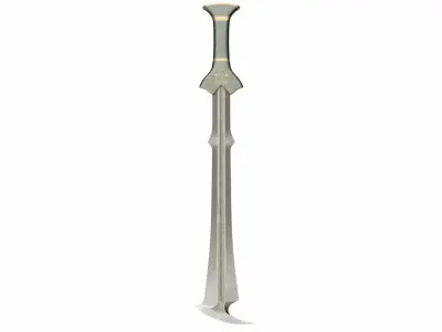 Collection of 30 fantasy swords 3D model