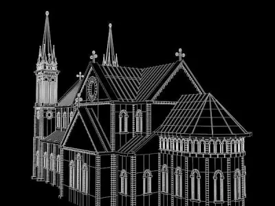 Church 3D model order