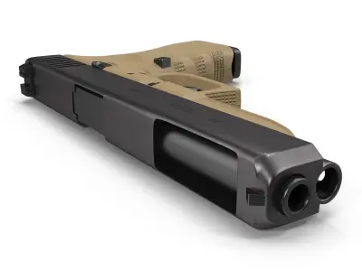 Generic Competition Pistol 3D model