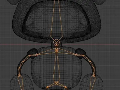 Game Ready Robot Billy  3D model
