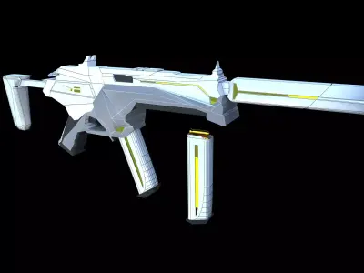 Gun Spectre Valorant 3D model