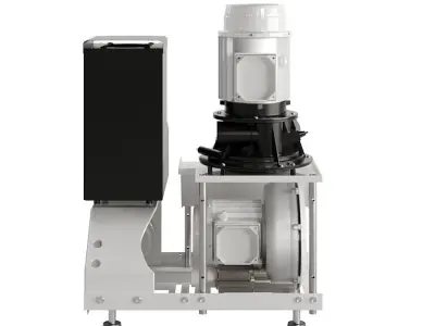 Turbo Smart suction motor - Cattani 3D model