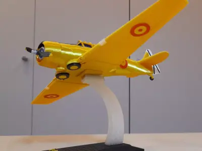 PLANE NORTH AMERICAN T-6 TEXAN 3D print model