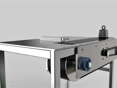 Basket Test Machine 3D model