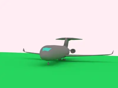 aircraft airplane 3D model buy