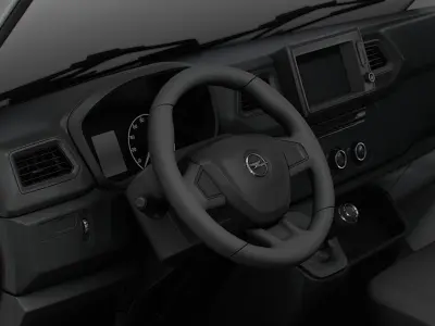Opel Movano Van L4H3 HQ Interior 2021 3D model