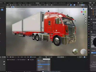 Freightliner Argosy 2012 3D model