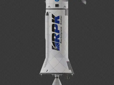 Kistler K-1 Rocket 3D model