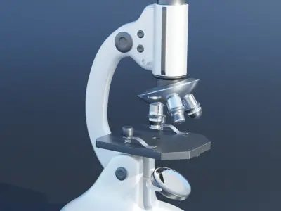 light microscope Free 3D model