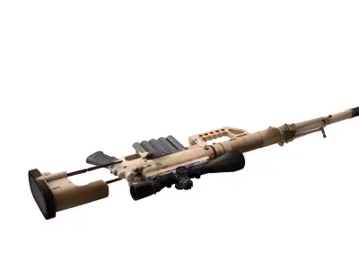 CheyTac M200  Sniper Rifle  3D model