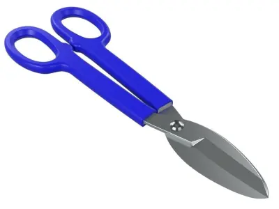 Tin Snips 3D model