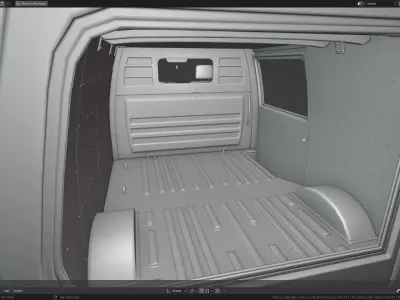 Car free Highpoly Free 3D model