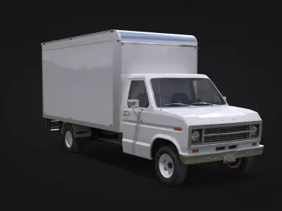 Econoline 75 Delivery Van 3D model