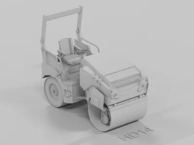 Hamm HD 14 Wirtgen Group  3D model