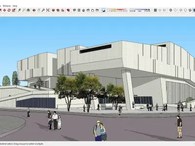 Sketchup Museum 141 3D model