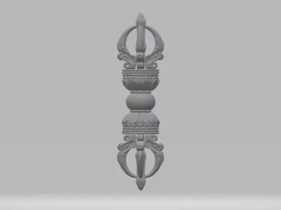A Tibetan Vajra Dorje  3D print model
