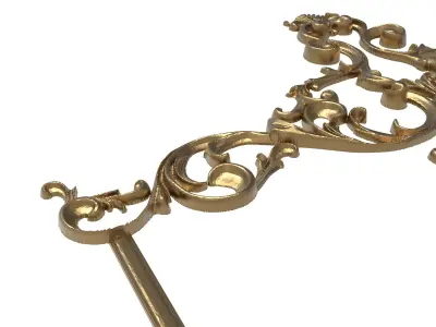 decorative pattern ready for 3D printing 3D model