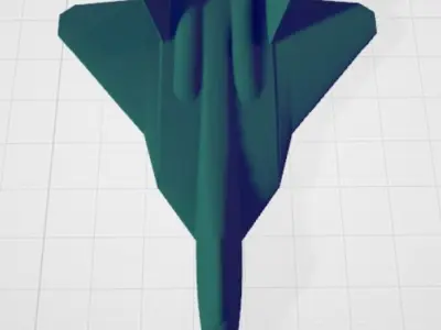 Scale Military Aircraft Model 3D print model