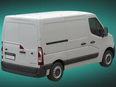 Renault Master 2015 PanelVan L1H1 3D model