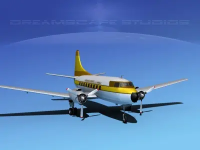 Martin 202 Hermans Hermits 3D model