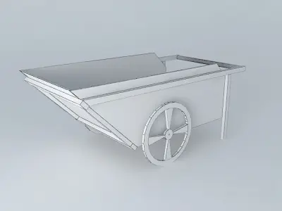 Mulch Cart Free 3D model