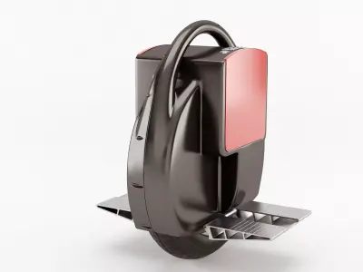Solowheel Electric Unicycle Scooter 3D model